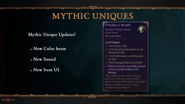 Mythic Uniques